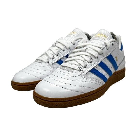 Adidas Busenitz Cloud White Blue Bird Gold Shoes IE3101 Men's Sizes 7 - 7.5 - Picture 6 of 10